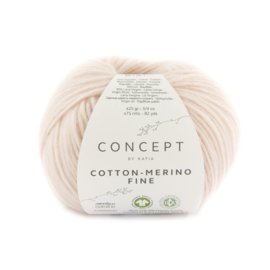 Katia Concept Cotton merino Fine 88 - Lichtroze