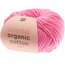 Rico Design Essentials Organic Cotton aran pink