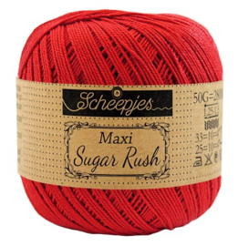 Scheepjes Maxi Sugar Rush 115 Hot Red