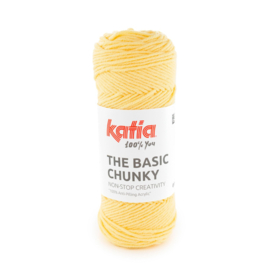 Katia The Basic Chunky 70 - Licht geel