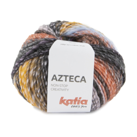 Katia Azteca 7887 - Lila-Oranje-Geel