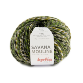 Katia Savana Mouline 204 - Groen-Geelgroen-Grijs