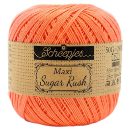 Scheepjes Maxi Sugar Rush 410 Rich Coral