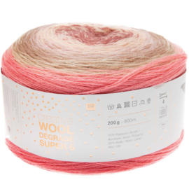 Rico Creative Wool Dégradé Super6 018 PINK-LILAC