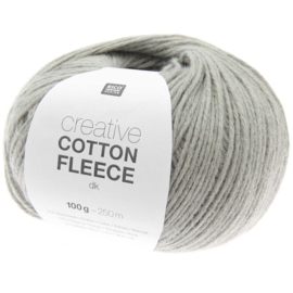 Rico Design Creative Cotton Fleece dk light grey