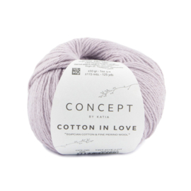 Katia Concept Cotton in Love 68 - Licht medium paars