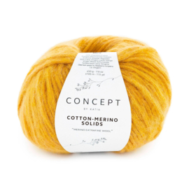 Katia Concept Cotton Merino Solids 62 - Mosterd
