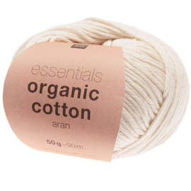 Rico Design Essentials Organic Cotton aran cream