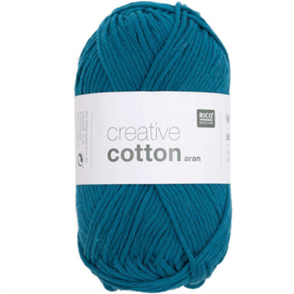 Rico Creative Cotton Aran 82 Ocean Blue