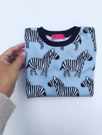 Eva Mouton AW20 French Terry 160cm Zebra