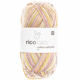 Rico Baby B Cotton Soft Print DK 027 mosterd-bes