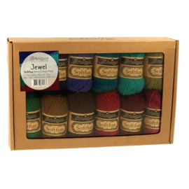 Scheepjes Softfun colour pack 12x20g - 5st - Jewel