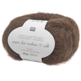 Rico Essentials Super Kid Mohair Loves  Silk 052 taupe