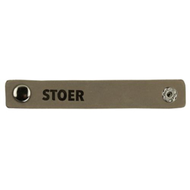 Durable 020.1202 Leren Label Stoer 10x1,5 cm - Kleur 002