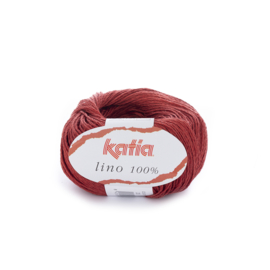 Katia Lino 100% 20 - Rood