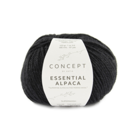 Katia Concept Essential alpaca 89 - Zwart