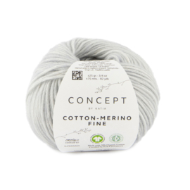 Katia Concept Cotton merino Fine 97 - Blauwgrijs