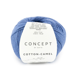 Katia Concept Cotton Camel 58 - Blauw