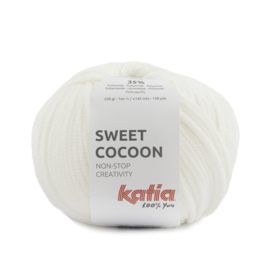 Katia Sweet Cocoon 80 - Wit