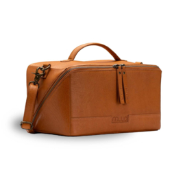MUUD QB-4711 Cleo Midi - Schoudertas leer 17x30x15,5cm - kleur WHISKY