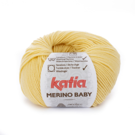 Katia Merino Baby 37 - Geel