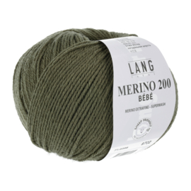 LANG YARNS  MERINO 200 BEBE | 71.0398