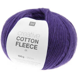 Rico Design Creative Cotton Fleece dk violet