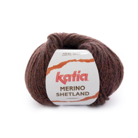 Katia Merino Shetland 100 - Bruin-Veelkleurig