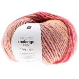 Rico Design Creative Melange Chunky pink-gelb