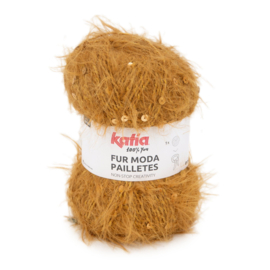 Katia Concept Fur Moda Pailletes 207 - Mosterd