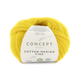 Katia Concept Cotton merino Fine 91 - Geel