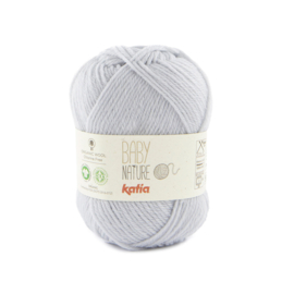 Katia Baby Nature 123 - Parelmoer-lichtgrijs