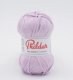 Phildar coton 3 Lilas