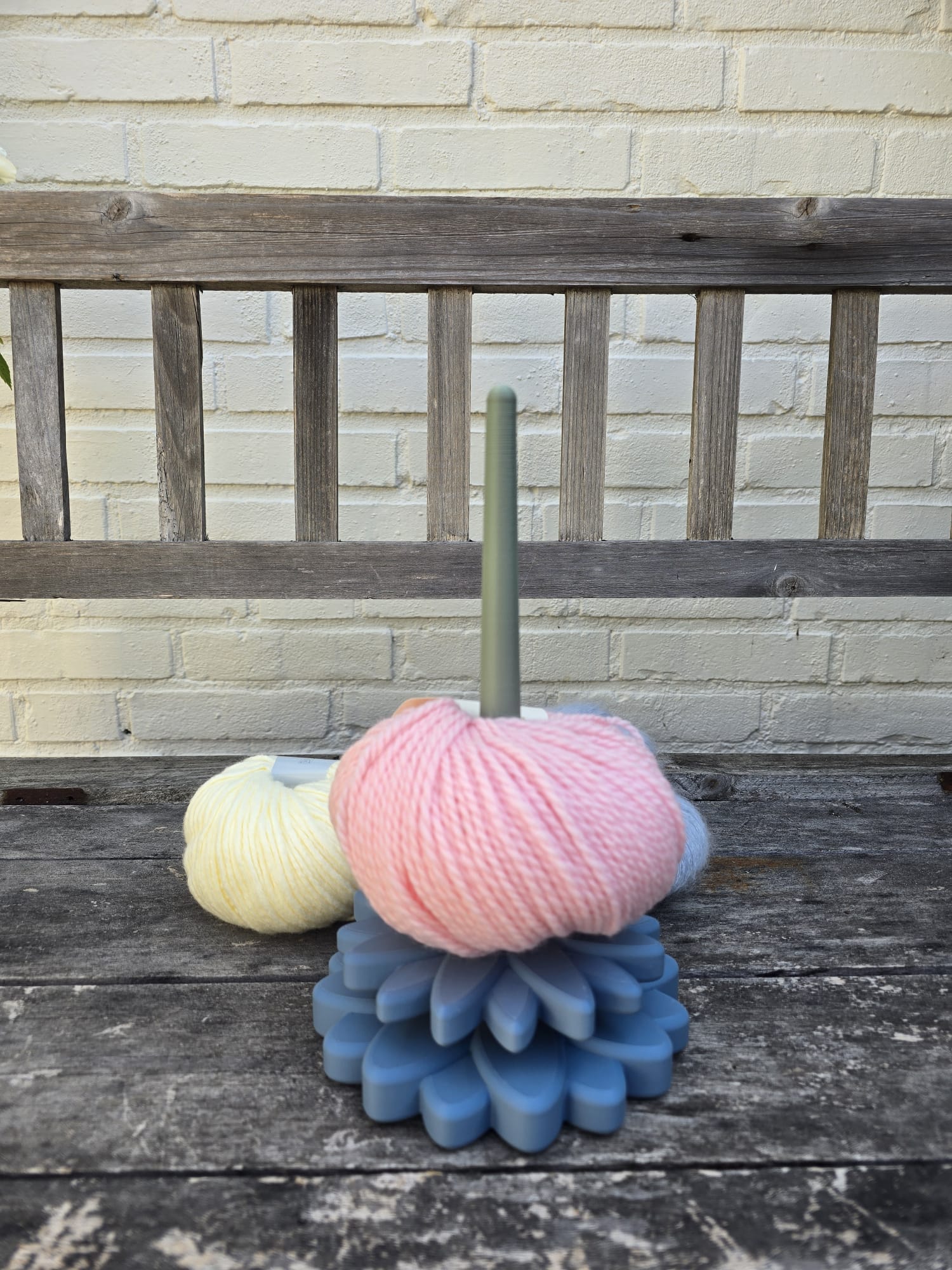 Garen Draaischijf Crea-lana kl Muted Blue - Muted Green