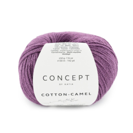 Katia Concept Cotton Camel 54 - Violet