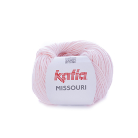 Katia Missouri 36 - Zeer licht bleekrood