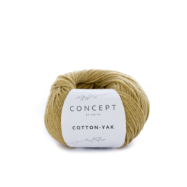 Katia Concept Cotton-Yak 118 - Mosterdgeel
