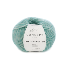 Katia Concept Cotton - Merino 129 - Licht groen