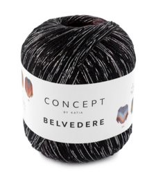 Katia Concept Belvedere 302 - Rood-Oranjebruin-Zwart