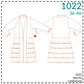 IT'S A FITS PATTERN Vest d (1022)