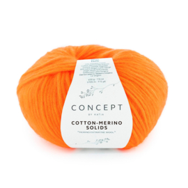 Katia Concept Cotton Merino Solids 63 - Oranje