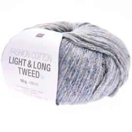 Fashion Cotton Light & Long Tweed dk indigo 018