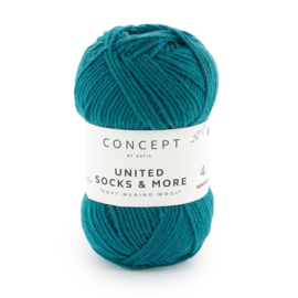Katia United Socks 80 - Smaragd groen