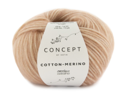 Katia Concept Cotton - Merino 137 - Medium bleekrood