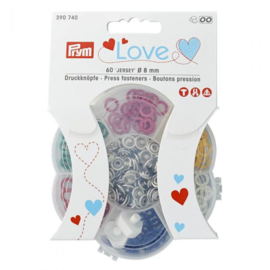 PRYM LOVE DRUKKNOPEN JERSEY 8MM - 6 KLEUREN