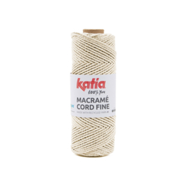 Katia Macramé Cord Fine 206 - Ecru