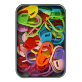 Durable 020.6010.30 Steekmarkeerders sluitbaar 30mm, 32 stuks assorti kleuren -