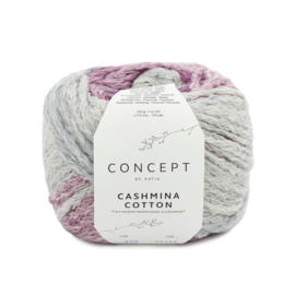 Katia Concept Cashmina Cotton 100 - Violet-Blauw
