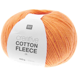 Rico Design Creative Cotton Fleece dk orange