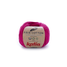Katia Fair Cotton 32 - Framboosrood